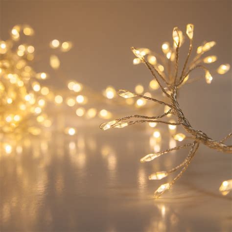 christmas garland fairy lights